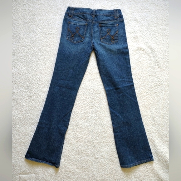 SO Junior's Size 7 Boot Cut Blue Jeans - Picture 5 of 8